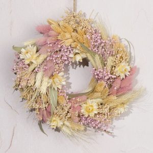 Blossom Blush Dried Wreath