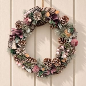 Mulberry Frost Wreath